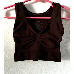 NEW Without TAGS SKIMS Seamless Sculpt Scoop Bralette Bra Womens Size XS Coffee